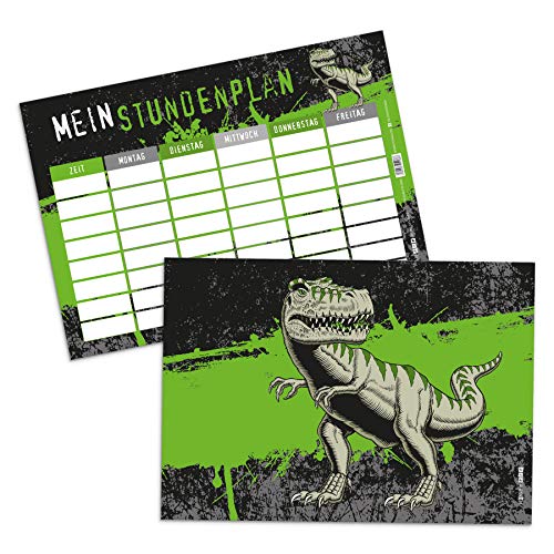 itenga Stundenplan T-Rex Schule Schulbedarf Schulstunden Übersicht Wochenplan DIN A4 itenga Stundenplan T-Rex Schule Schulbedarf Schulstunden Übersicht Wochenplan DIN A4 von itenga