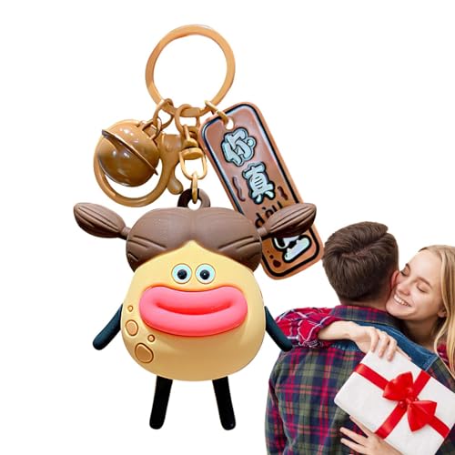 itrimaka Fidget Schlüsselanhänger,Kartoffel Fidget Sensory Toys Charm | Stressabbauendes Kettenspielzeug, Partygeschenke, Ornament für Handytasche, Geschenke für Kinder und Erwachsene von itrimaka