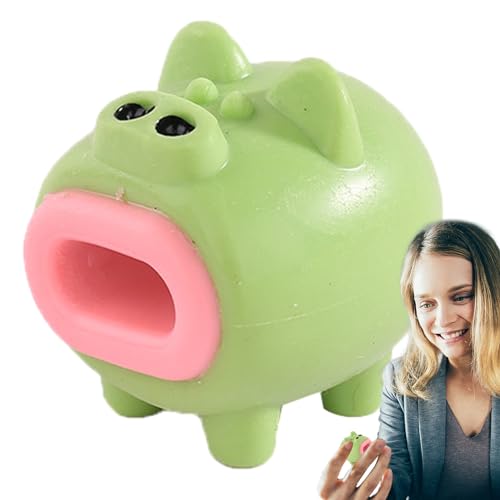 itrimaka Schweine-Stressball, Sensorisches Stressspielzeug, Squeeze-Teigball, sensorisches Stressspielzeug, hochelastisches, lustiges und entspannendes Schweinespielzeug für Kinder und Erwachsene itrimaka Schweine-Stressball, Sensorisches Stressspielzeug, Squeeze-Teigball, sensorisches Stressspielzeug, hochelastisches, lustiges und entspannendes Schweinespielzeug für Kinder und Erwachsene von itrimaka