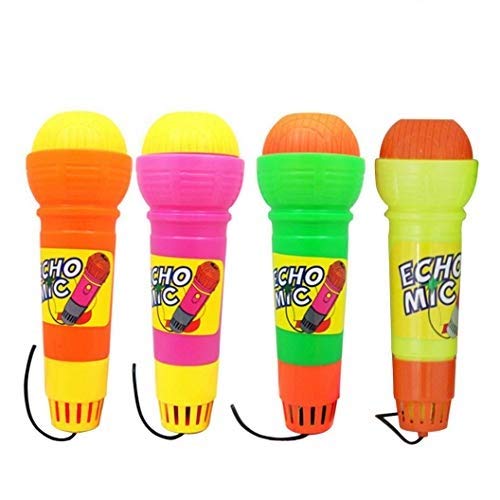 iwobi Echo Mikrofon Handmikrofon Mic Spielzeug Geschenk Geburtstag Präsentieren Spielzeug Für Kinder,4 stücke iwobi Echo Mikrofon Handmikrofon Mic Spielzeug Geschenk Geburtstag Präsentieren Spielzeug Für Kinder,4 stücke von iwobi