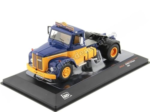 ixo models Scania 110 Super Zugmaschine ASG 1953 gelb blau Modellauto 1:43 ixo models Scania 110 Super Zugmaschine ASG 1953 gelb blau Modellauto 1:43 von ixo models