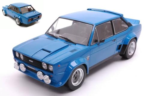 ixo models kompatibel mit FIAT 131 Abarth 1980 blau Modellauto 1:18 von Ixo