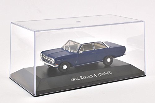 ixo Opel Rekord A Die-Cast Metall 1963 1:43 in Vitrine Fertigmodell Modellauto von ixo