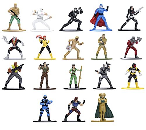 G.I. Joe 1.65" 18-Pack Die-cast Figures, Toys for Kids and Adults G.I. Joe 1.65" 18-Pack Die-cast Figures, Toys for Kids and Adults von Jada Toys