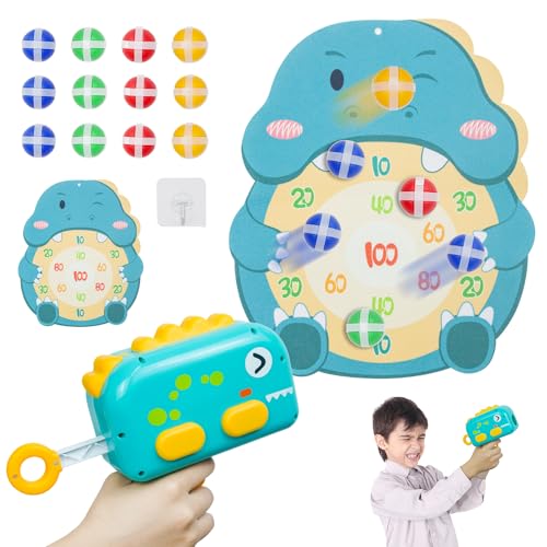 Dartscheibe Spielzeug für 4–9, Kinder Klett Dartscheibe Dinosaurier mit 12 Klebrigen Bällen, Drinnen und Draußen Hängendes Dart Wurfspiel Sets Kinder Groß Klei, Geburtstags Geschenke für Kinder 4–10 Dartscheibe Spielzeug für 4–9, Kinder Klett Dartscheibe Dinosaurier mit 12 Klebrigen Bällen, Drinnen und Draußen Hängendes Dart Wurfspiel Sets Kinder Groß Klei, Geburtstags Geschenke für Kinder 4–10 von jagdag