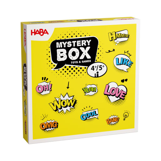 Mystery-Spielebox, Überraschungsbox mit 4-5 HABA-Spielen, ab 4 Jahre Mystery-Spielebox, Überraschungsbox mit 4-5 HABA-Spielen, ab 4 Jahre von jako-o