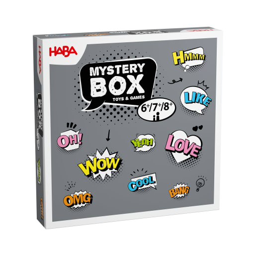 Mystery-Spielebox, Überraschungsbox mit HABA-Spielen, ab 6 Jahre von jako-o