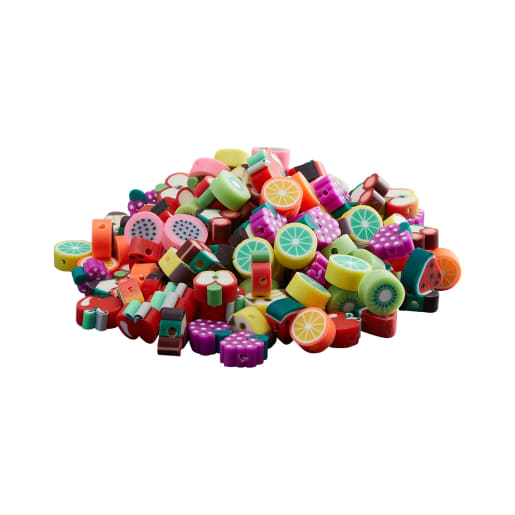 Perlenset Früchte, 200 Stück von jako-o