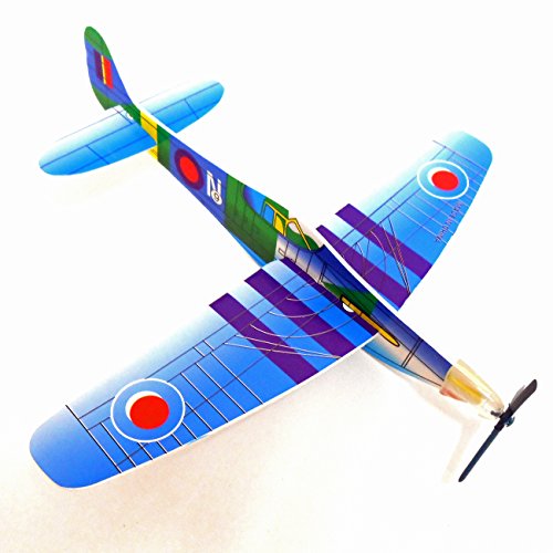 jameitop® 24x Styroporflieger Styroporflugzeuge - Der uralte Klassiker - alle 12 Modelle! von jameitop