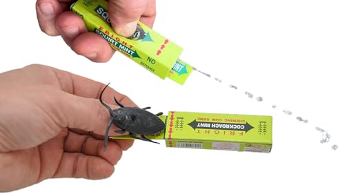 jameitop® Ultimatives Scherzartikel-Set: Schock-Kaugummi mit Käfer + Spritz-Kaugummi mit Wasser – Lustiger Streich für Partys, Büro & Freunde – Perfektes Spaß-Geschenk! von jameitop