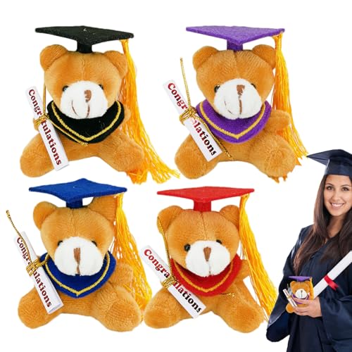 jamgeery Abschlussbär | Ein Set Abschluss Kuscheltier | Dekoration Für Zuhause Hängbarer Plüschbär Mit Für Kindergarten Vorschule Erinnerungs Freunde von jamgeery