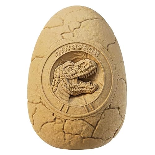 janeunique Dino Eier Dig Kit, Dinosaurier Eier Spielzeug, 24 Dinosaurier in 1 Riesenei, Archäologie-Spielzeug, Geburtstagsgeschenk für Kinder im Alter von 6–8 und 8–12 Jahren von janeunique