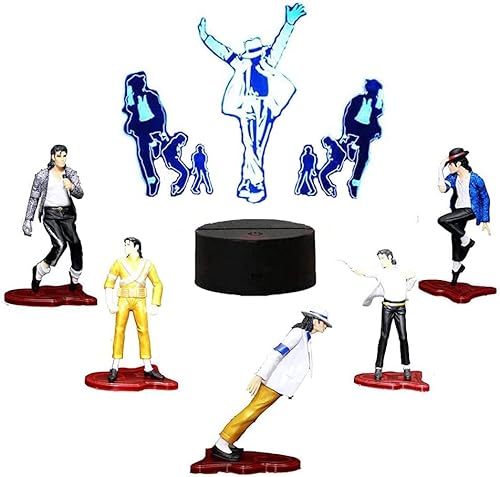 japatoys Set of 5 pcs Figure Box Set Michael Jackson Dolls von japatoys