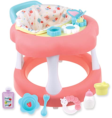 JC TOYS 25530 for Keeps Accessory Baby Doll Walker Playset, Pink, 12" von jc toys