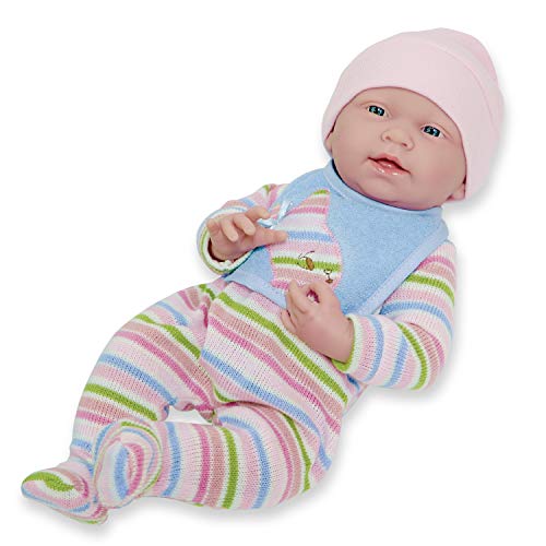 JC TOYS - La Newborn 18060 Babypuppe, Rosa von JC TOYS