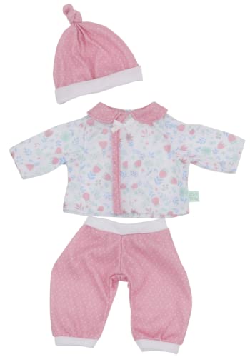 JC Toys Berenguer Boutique La Babypuppen-Outfit, 3-teilig, rosa und weiß, waschbar, ab 2 Jahren, passend für Puppen von 35,6 - 45,7 cm JC Toys Berenguer Boutique La Babypuppen-Outfit, 3-teilig, rosa und weiß, waschbar, ab 2 Jahren, passend für Puppen von 35,6 - 45,7 cm von jc toys