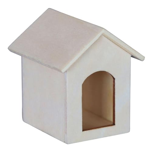 1/12 Dollhouses Möbel Miniaturhund Zwinger Haus Holz Tierheim Haus Für Handwerksmodell Gartenszene Ausstellung 1/12 Dollhouses Möbel Miniaturhund Zwinger Haus Holz Tierheim Haus Für Handwerksmodell Gartenszene Ausstellung von jdstty