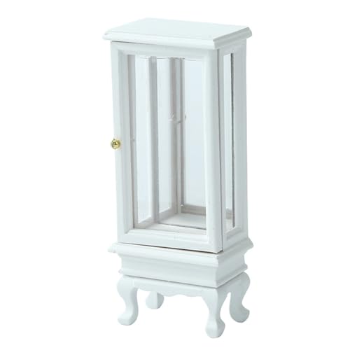 jdstty 1/12 Skala Miniatur Glastürschrank Für Dollhouses Dekoration Und Sammler Display Zubehör Szene Dekore jdstty 1/12 Skala Miniatur Glastürschrank Für Dollhouses Dekoration Und Sammler Display Zubehör Szene Dekore von jdstty