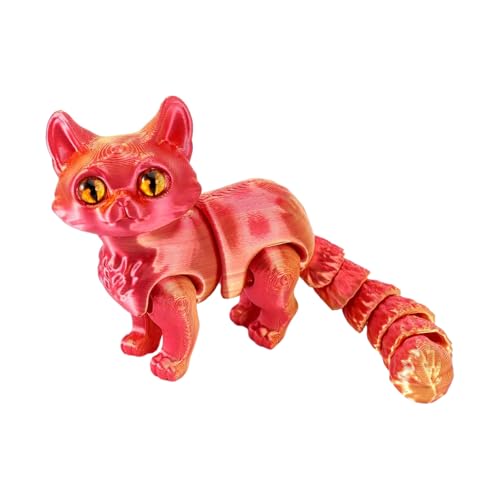 Metallic Kitten Zappets Spielzeug Flexible Stressabbau Figur Für Kinder Und Erwachsene Tragbares Artikuliertes Design von jdstty