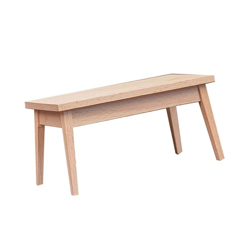 jdstty Miniaturpuppenhäuser Holzstuhl/Tabelle 1/12 Skala Unbemalte Puppenhäusermöbel Für Szene Und Modellausstellungslandschaft jdstty Miniaturpuppenhäuser Holzstuhl/Tabelle 1/12 Skala Unbemalte Puppenhäusermöbel Für Szene Und Modellausstellungslandschaft von jdstty