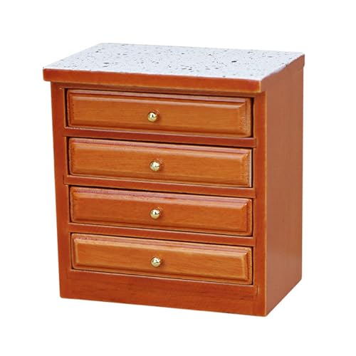 jdstty 1/12 Miniatur Waschbeckenschrank Für Puppenhäuser Küche Und Antike Badezimmer Möbelhandwerksmodellprojektzubehör von jdstty