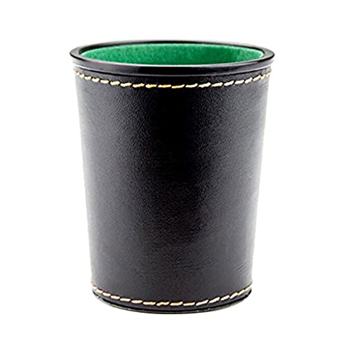 jdstty 1 Stück Kunstleder Trompetenform Flanell Würfelbecher KTV Unterhaltung Würfelbecher Partyspiel Tischspiel Mithelfer von jdstty