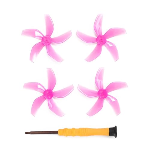jdstty 4PCS Buntes Paddel 5 Propeller Geräuschloses Stromrauschen Reduktion Niedriger Rauschpropeller Ersatzzubehör Für Drohnen jdstty 4PCS Buntes Paddel 5 Propeller Geräuschloses Stromrauschen Reduktion Niedriger Rauschpropeller Ersatzzubehör Für Drohnen von jdstty