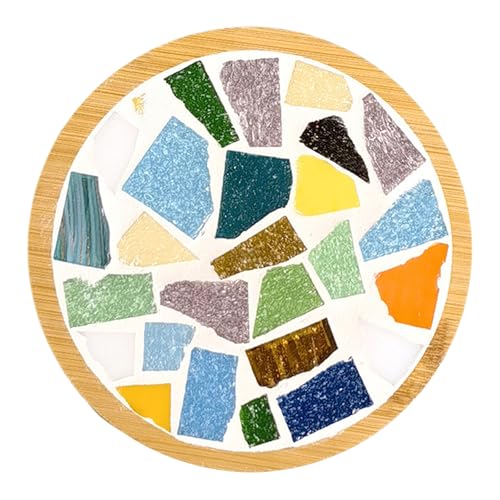 jdstty Collages Coasters Assembly Creative Craft Set Für Kinder Erwachsene Teenager Versammlungskits Für Home Tabletop Dekoration von jdstty