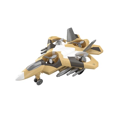 jdstty Fun Stunt Rotierendes Flugzeug Spielzeug Mit Omidirectional Rad Hindernis Vermeidung Realistischer Kämpfer Für Kinder Jungen Mädchen 4-8 von jdstty