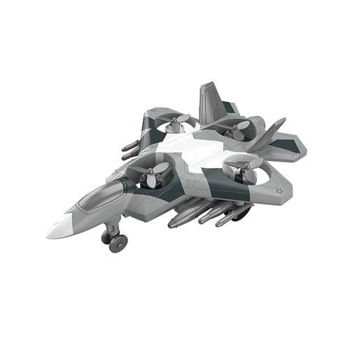 jdstty Fun Stunt Rotierendes Flugzeug Spielzeug Mit Omidirectional Rad Hindernis Vermeidung Realistischer Kämpfer Für Kinder Jungen Mädchen 4-8 von jdstty