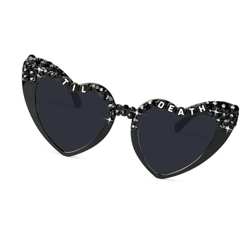 jdstty Lustige Partybrille in Herzform für Damen, Geburtstagsparty, Zubehör, Fotokabine, Kostüm-Requisiten, lustige Brille jdstty Lustige Partybrille in Herzform für Damen, Geburtstagsparty, Zubehör, Fotokabine, Kostüm-Requisiten, lustige Brille von jdstty