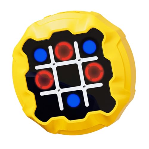jdstty Noughts and Crosses Game Device 3 In 1 Kognitiven Und Gedächtnisaktivitäten Für Kinder Und Erwachsene Mit Ansprechenden Soundeffekten von jdstty