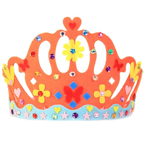 jdstty Queen Crowns Fashion Head Hoop Do It Yourself Kopf Ornament Haarstyling Werkzeug für Kinder Neujahr Foto Requisiten von jdstty