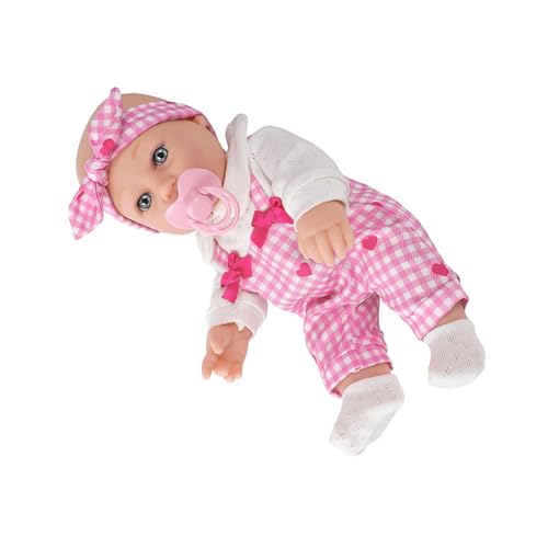 jdstty Realistische 12 Zoll Vinyls Neugeborene Mädchen Babypuppen Realistische Kinderspielzeug Weiche Puppen Vinyls Mit Overalls Bowknots Sammlung jdstty Realistische 12 Zoll Vinyls Neugeborene Mädchen Babypuppen Realistische Kinderspielzeug Weiche Puppen Vinyls Mit Overalls Bowknots Sammlung von jdstty