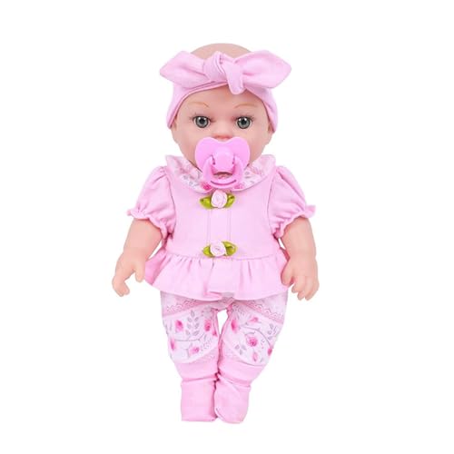 jdstty Realistische Vinyls Girl Babypuppen 12 Zoll Mit Bowknot Overalls Für Kinder Spielen Realistische Babys EIN jdstty Realistische Vinyls Girl Babypuppen 12 Zoll Mit Bowknot Overalls Für Kinder Spielen Realistische Babys EIN von jdstty