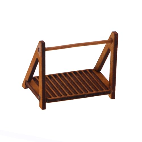 jdstty Realistisches Holzbrot Display Kuchen Lagerregal Für Kreative Puppenhouses Kitchenszenen Arrangements Anzeigen Möbel von jdstty
