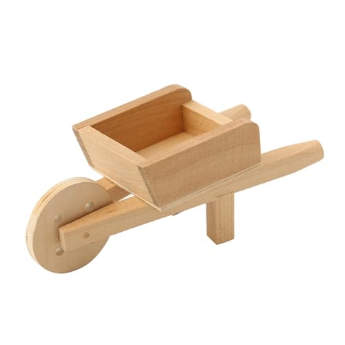 jdstty Schubkarreen Möbelpuppen Miniatur Trep Play Accessoires Life Szene Rollenspiel Hobbysammlung von jdstty