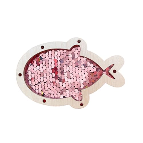 jdstty Sensorische Geschäftige Boards Machen Kits Pailletten Fisch Für Kinder Kreative Fantasie Und Feinmotorik Frühes Bildungsspielzeug von jdstty