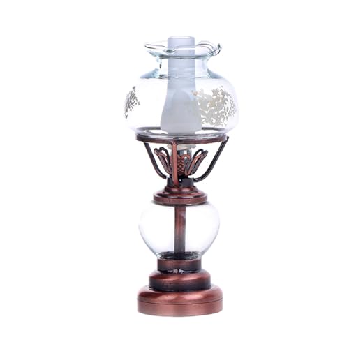 jdstty Wohnzimmer Tischlampe Figur Modell Realistische Kerosin Vintage Life Szene Puppen Tun Spieleinrichtungen von jdstty