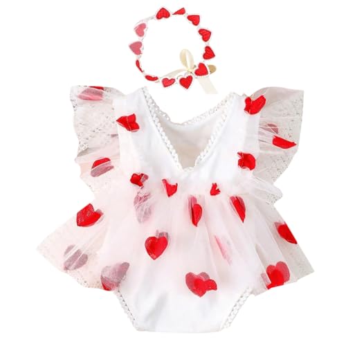 jebyltd Baby Fotoshootte Kleidung Mädchen Stickerei Herzmuster Stirnband Strampler Outfit Fotografie Requisiten Kostüm Kinderversorgung Baby Fotoshooting Kostüm jebyltd Baby Fotoshootte Kleidung Mädchen Stickerei Herzmuster Stirnband Strampler Outfit Fotografie Requisiten Kostüm Kinderversorgung Baby Fotoshooting Kostüm von jebyltd
