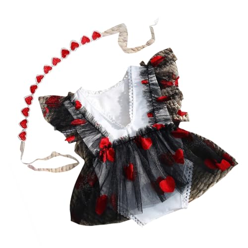 jebyltd Baby Fotoshootte Kleidung Mädchen Stickerei Herzmuster Stirnband Strampler Outfit Fotografie Requisiten Kostüm Kinderversorgung Baby Fotoshooting Kostüm jebyltd Baby Fotoshootte Kleidung Mädchen Stickerei Herzmuster Stirnband Strampler Outfit Fotografie Requisiten Kostüm Kinderversorgung Baby Fotoshooting Kostüm von jebyltd