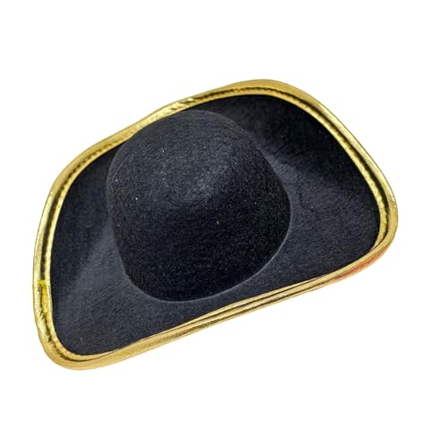 jebyltd Piratenhut Gelber Brim Lustige Kostümkappen Für Halloween Kostümzubehör Cosplay Dress Up jebyltd Piratenhut Gelber Brim Lustige Kostümkappen Für Halloween Kostümzubehör Cosplay Dress Up von jebyltd