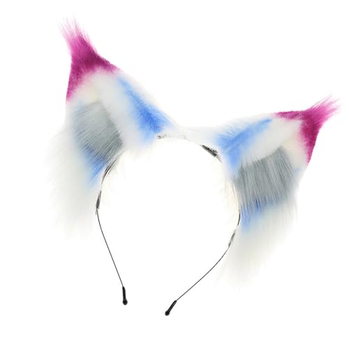 jebyltd Plüsch Ohrhaarband Pelzpelze Ohrstirnband Für Cosplay Partys Kostüm Haarhoop Subkulturen Ereignis Animation Requisiten Anime Kostüm Requisiten von jebyltd