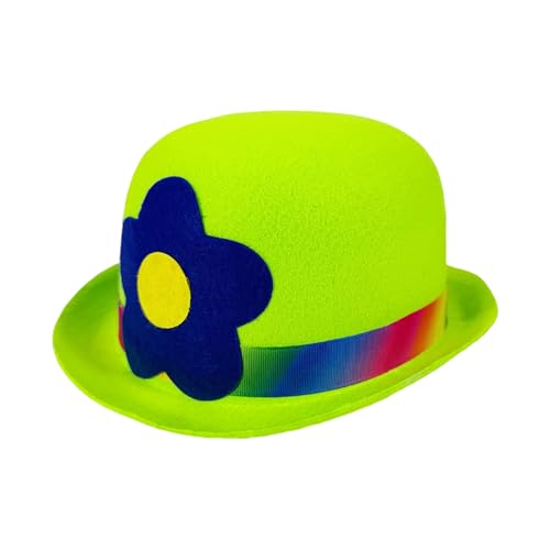 jebyltd Übergroßer Blumenclownhut Buntes Big Flower Party Party Kostüm Accessoire Für Thematische Veranstaltung Kreatives Thema Kopfbedeckung von jebyltd
