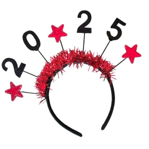 jebyltd Weihnachten 2025 Stirnbänder Einstellbare Größe Haarband Festliche Feier Kopfstück Für Weihnachtsfeier Feier Kinder Und Erwachsene Stirnbänder von jebyltd