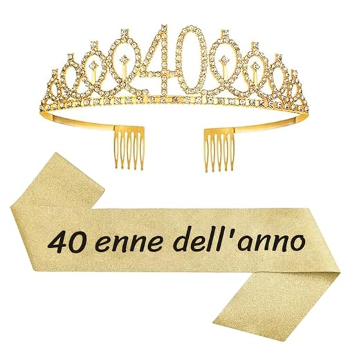 40 Compleanno Fascia in Italiano 40 Anni di Compleanno von jenich