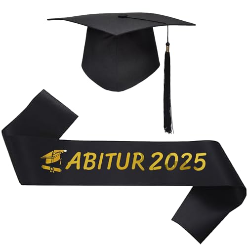 Abitur 2025 Deko Abitur 2025 Schärpe Schwarz mit Absolventenhut Abschluss Hut Prüfung Bestanden Abschluss Schärpe Graduation 2025 Deko für Abschlussfeiern Abschluss Abitur Graduation Party Deko Abitur 2025 Deko Abitur 2025 Schärpe Schwarz mit Absolventenhut Abschluss Hut Prüfung Bestanden Abschluss Schärpe Graduation 2025 Deko für Abschlussfeiern Abschluss Abitur Graduation Party Deko von jenich