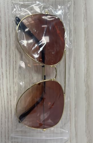 jerbro Hippie Vintage Sonnenbrille 70er 80er 90er Brille Hiphop Kostüm für Karneval Mottopartys Halloween Fasching Cosplay Party jerbro Hippie Vintage Sonnenbrille 70er 80er 90er Brille Hiphop Kostüm für Karneval Mottopartys Halloween Fasching Cosplay Party von jerbro