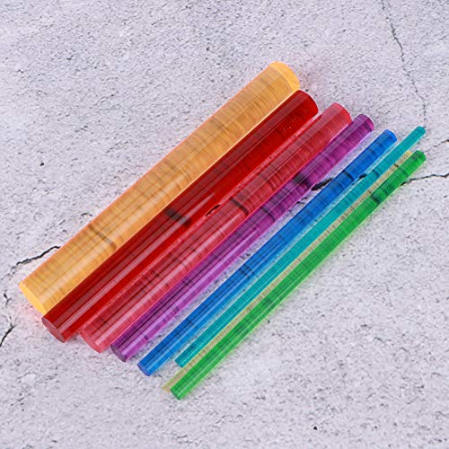 jerss Langlebiges Steinmalerei-Punktierwerkzeug aus Acrylmaterial, DIY-Acrylstab für Professionelle und Familiäre Felsmalerei (Mandala Rock Stippling Stick) von jerss