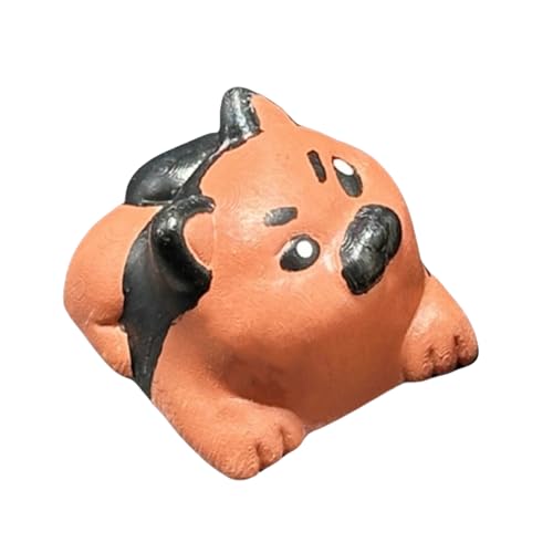 3D-Harz-Hunde-Tastenkappe, handgefertigte Spiel-Tastatur-Tastenkappen, verbessert die Haltbarkeit des Tippens und für mehrere Schaltertypen von jiingekk